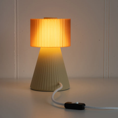 Plissé –  Apricot Beige